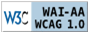 Accesibilidad W3C. WAI-AA WCAG 1.0